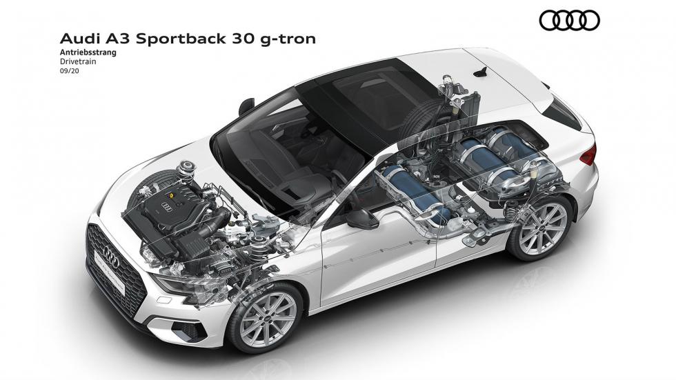 Το Audi A3 Sportback με φυσικό αέριο